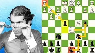 99.3 de Precisão? A IMORTAL da tática -  Henrique Mecking Vs Vasily Smyslov