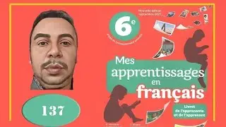 mes apprentissages en français 6 aep page 137 école chadli