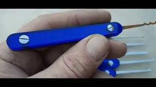 hand finished custom branded locksmiths lock pick set