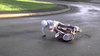 Nacho drift crash
