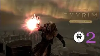 TES V. Skyrim. Легенда выживание. Вампир двуручник иллюзионист+скрытность (Вабаджек , Бенконгерик) 2
