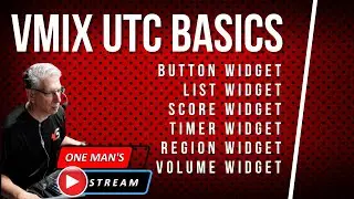 vMix UTC BASICS  | One Man's Stream Episode 32  | Building Blocks 