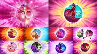 Miracuous All Unification Transformations - Season 1 to 6  | New Dragonbug, Viperbug...