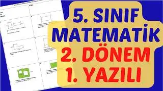 5.SINIF MATEMATİK 2.DÖNEM 1.YAZILI SORULARI VE ÇÖZÜMLERİ