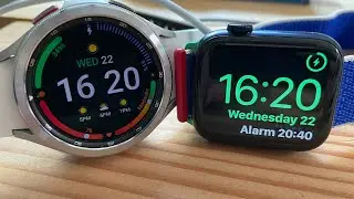 Apple vs. Samsung (Part 1 of 2 ~ Apple Watch 6 or the Samsung Galaxy Watch4 Classic?)