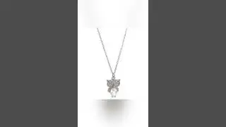 PurpleLuck Owl Silver Pendant