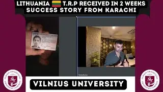 VISA T.R.P SUCCESS STORY | HUZAIFA |
