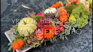 Vrolijk herfststuk