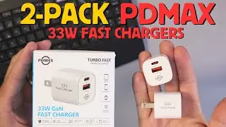 2-Pack PDMAX 33W Fast Charger Unboxing: A Closer Look!