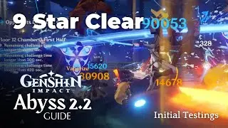 Genshin Impact - Abyss 2.2 Floor 12 Guide
