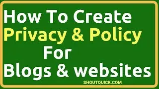 Privacy policy for website to Secure the website