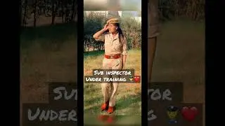 Sub inspector under training👮‍♀️#upsi #shorts #viral #youtubeshorts #trending #upp #short #ytshorts