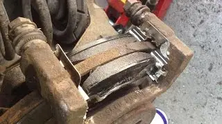 How to change rear brake pads on Opel
