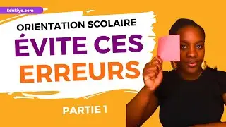 Evite ces 5 ERREURS pour ne pas rater ton orientation ! | choix de métier #étudiant #carrière