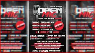 EAVA FM Open Mic - Thursday 25th April 2024| EAVA FM