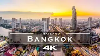 Bangkok, Thailand 🇹🇭 - by drone [4K]