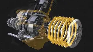 The Lubricant Flow in 4-Stroke Motorcycles