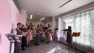Бах Фрагмент из крестьянской кантаты