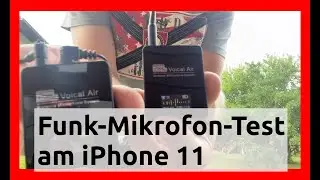 🔴 Pixel Voical Air Funkmikrofon an iPhone 11 Pro Qualitäts-Test  - microphone