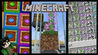 Minecraft 1.21: As Minifarms de flores e corante (Mundinho de farms )
