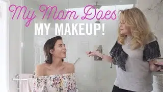 My Mom Does My Makeup! | Day to Night Makeup Tutorial | Jenna Dewan