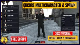 QBCore Multicharacter & Spawn Script | Installation & Showcase | FiveM Script | QBCore Script Free