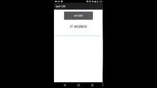Working QR Scaner