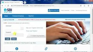SBI Online Net Banking Login & Profile Password in Change  Technical Shekhar