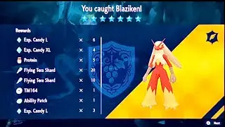 HOW TO SOLO 7 STAR BLAZIKEN TERA RAID in Pokémon Scarlet & Violet #nintendo #pokemon