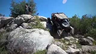Jackass Trail from north entrance to south
