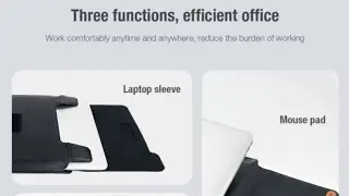 Nillkin Versatile Laptop Sleeve Leather 3in1 Function