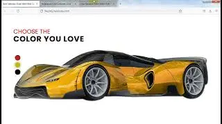 jQuery color variation Slider WITH Owl Carousel Slider
