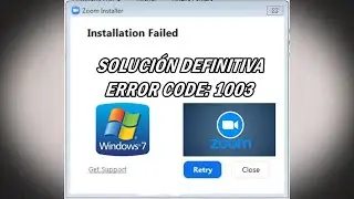 ERROR 1003 when installing Zoom in Windows 7, Easier Impossible [2022]