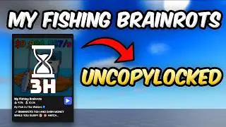 FREE MY FISHING BRAINROT FULL GAME SCRIPTED TEMPLATE ROBLOX STUDIO UNCOPYLOCKED