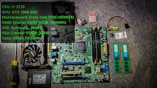 Rebuild Dell Optiplex 7010 into a Budget Gaming PC | i7-3770 + GTX 1060 6GB (CS2 & Fortnite)