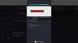 Simple Header Menu using pure CSS | How to Create A Navigation Bar using HTML and CSS | CodeMinds