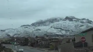 El Paso TX Snow
