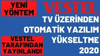 2020 GÜNCEL VESTEL SMART TV YAZILIM YÜKLEME -REGAL-SEG-FINLUX-TELEFUNKEN