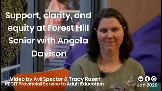 Support, clarity, and equity for all at Forest Hill with Angela Davison