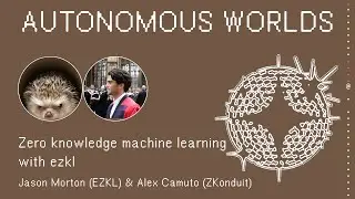 Zero knowledge machine learning with EZKL