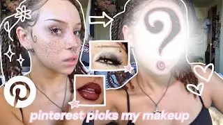 PINTEREST chooses my makeup! ✿