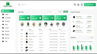 ECommerce Dashboard UI in PowerApps