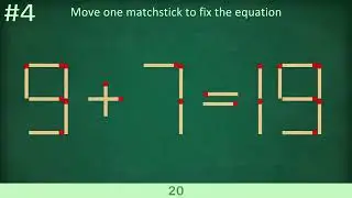 Test Your Intelligence | Can You Fix The Matchstick Math Puzzle?