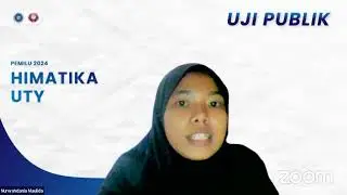 Uji Publik Paslon 1 Ketua dan Wakil Ketua HIMATIKA UTY Periode 2024/2025