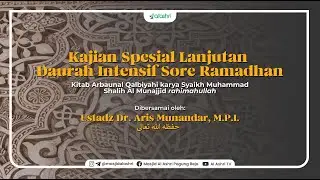 BERDOA AGAR DIBERI KETETAPAN HATI DAN KETAATAN - Ustaz Dr. Aris Munandar