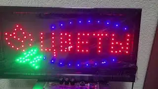 Светодиодная LED вывеска "Цветы" 50 Х 25 см. МАКРОС т. 050-711-80-65