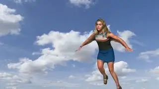 Remade Rachel Animorphs screen saver