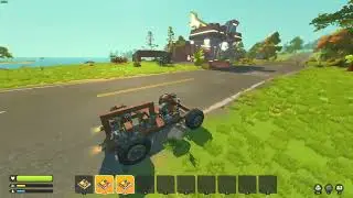piston engine with drive, reverse, park, and neutral (scrap mechanic)