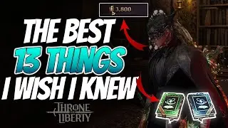 13 TIPS To Become A Stronger Player In Throne And Liberty!