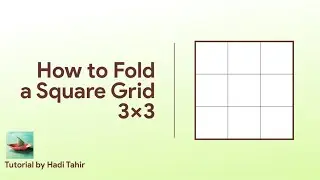 Tutorial Grid 3×3 (3-Division Square Grid)